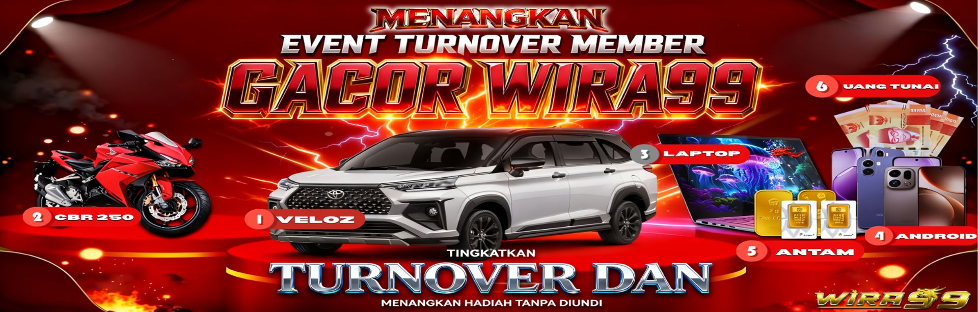 EVENT TURNOVER WIRA9